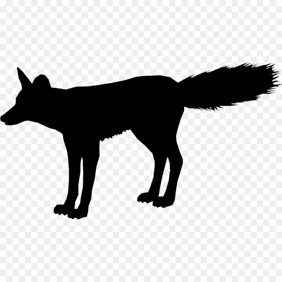 Red fox Fauna Silhouette Black M -  png download - 1112*1112 - Free Transparent RED Fox png Download.