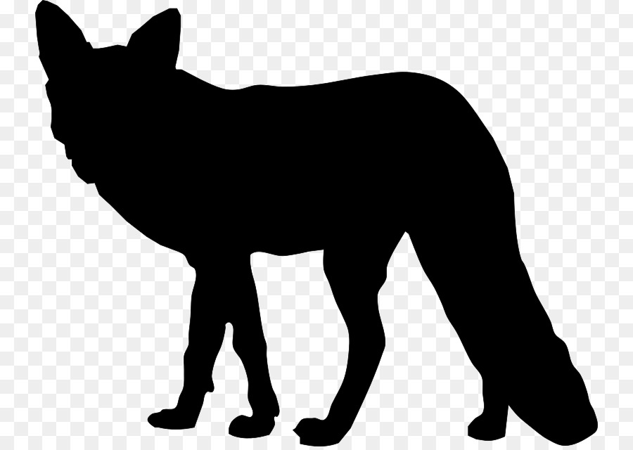 Silhouette Drawing Fox Clip art - animal silhouettes png download - 800*635 - Free Transparent Silhouette png Download.