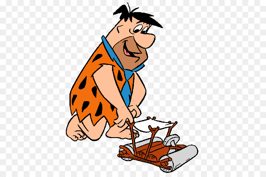 Fred Flintstone Wilma Flintstone Pebbles Flinstone Barney Rubble Clip art - flintstones png download - 600*600 - Free Transparent Fred Flintstone png Download.