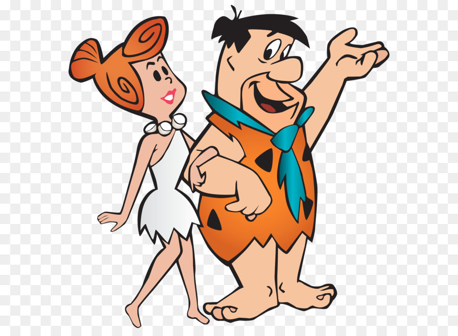 Fred Flintstone Wilma Flintstone Barney Rubble Pebbles Flinstone Betty Rubble - Fred and Wilma Flintstone Transparent PNG Clip Art Image png download - 4971*5000 - Free Transparent  png Download.
