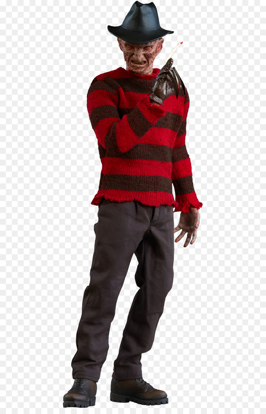 Freddy Krueger Jason Voorhees A Nightmare on Elm Street Action & Toy Figures Sideshow Collectibles - others png download - 480*1385 - Free Transparent Freddy Krueger png Download.