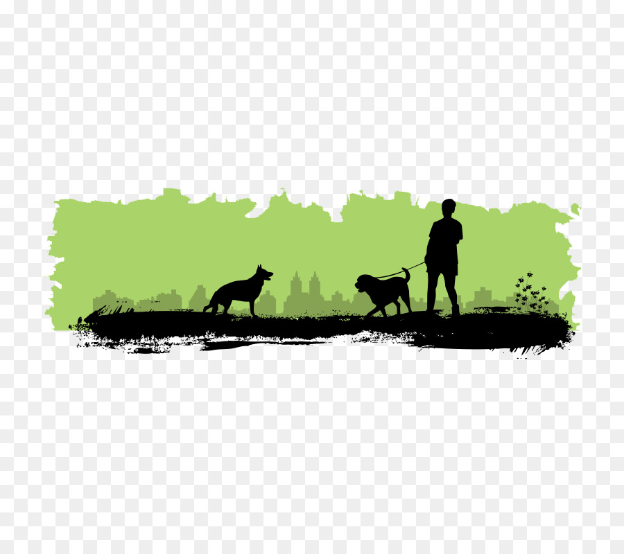 Dog park Clip art - Silhouette figures png download - 800*800 - Free Transparent Dog png Download.