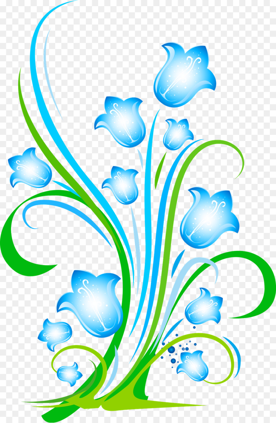 Sticker Clip art - Floral Transparent Background png download - 1044*1600 - Free Transparent Flower png Download.