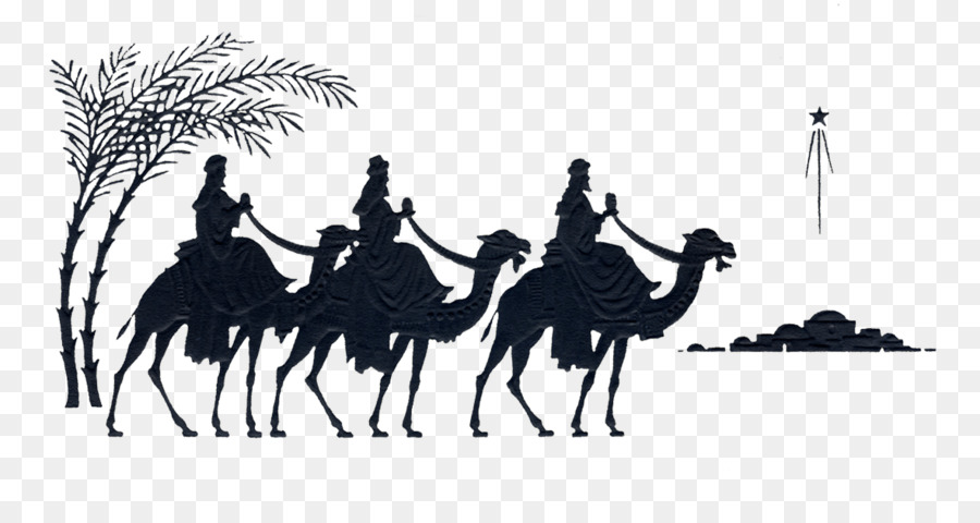 Silhouette Biblical Magi Portable Network Graphics Christmas Day Image - silhouette png download - 1181*628 - Free Transparent Silhouette png Download.