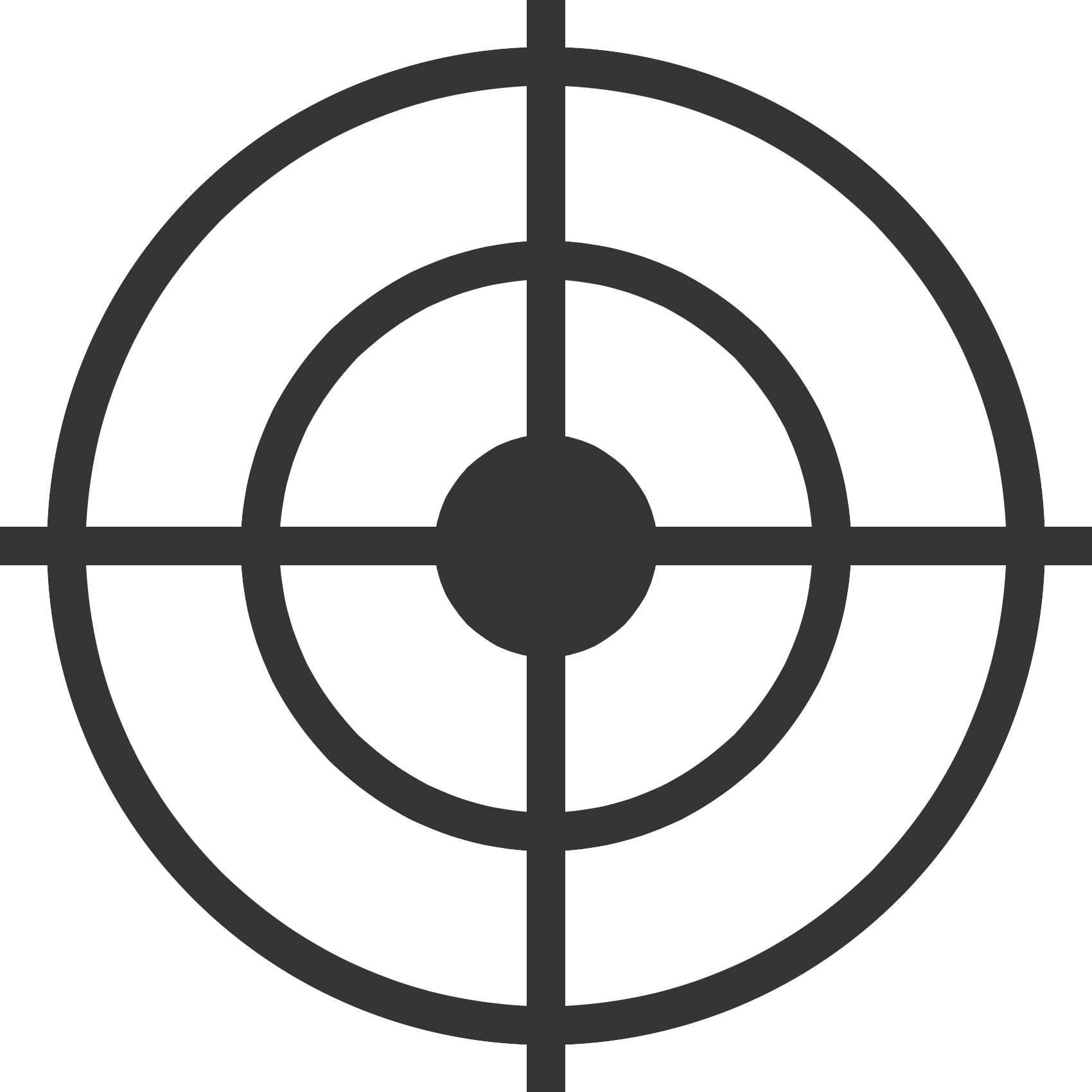 free clipart target shooting