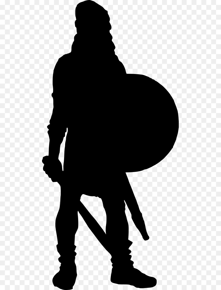 Royalty-free Silhouette Warrior Clip art - warrior clipart png download - 557*1180 - Free Transparent Royaltyfree png Download.