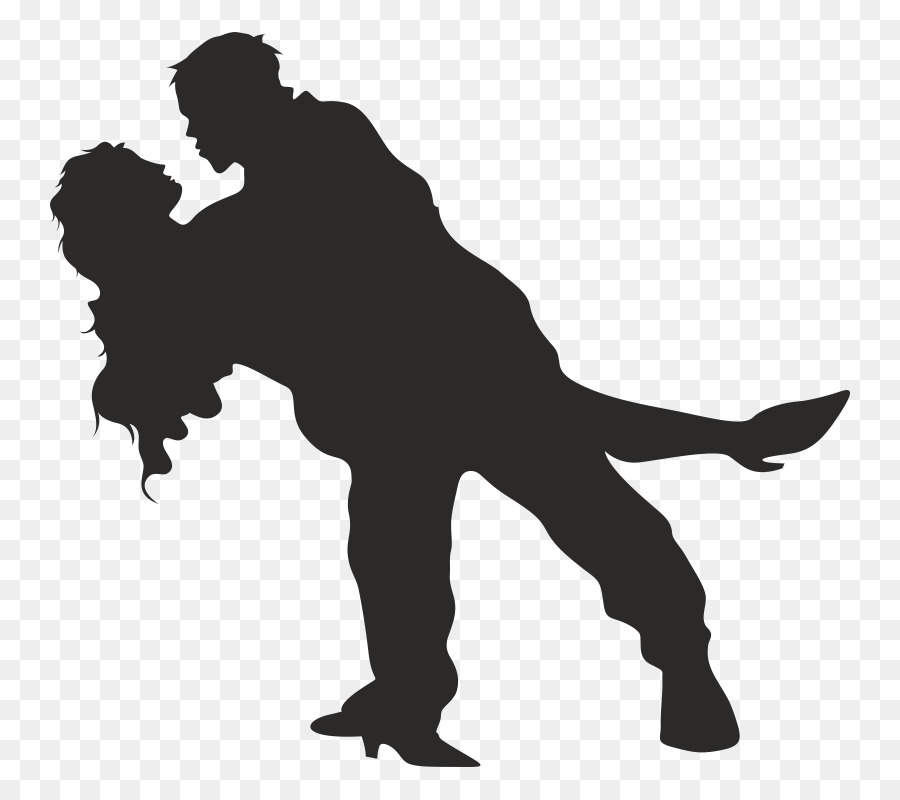 Silhouette Stencil Illustration Dance Royalty-free - Silhouette png download - 800*800 - Free Transparent Silhouette png Download.