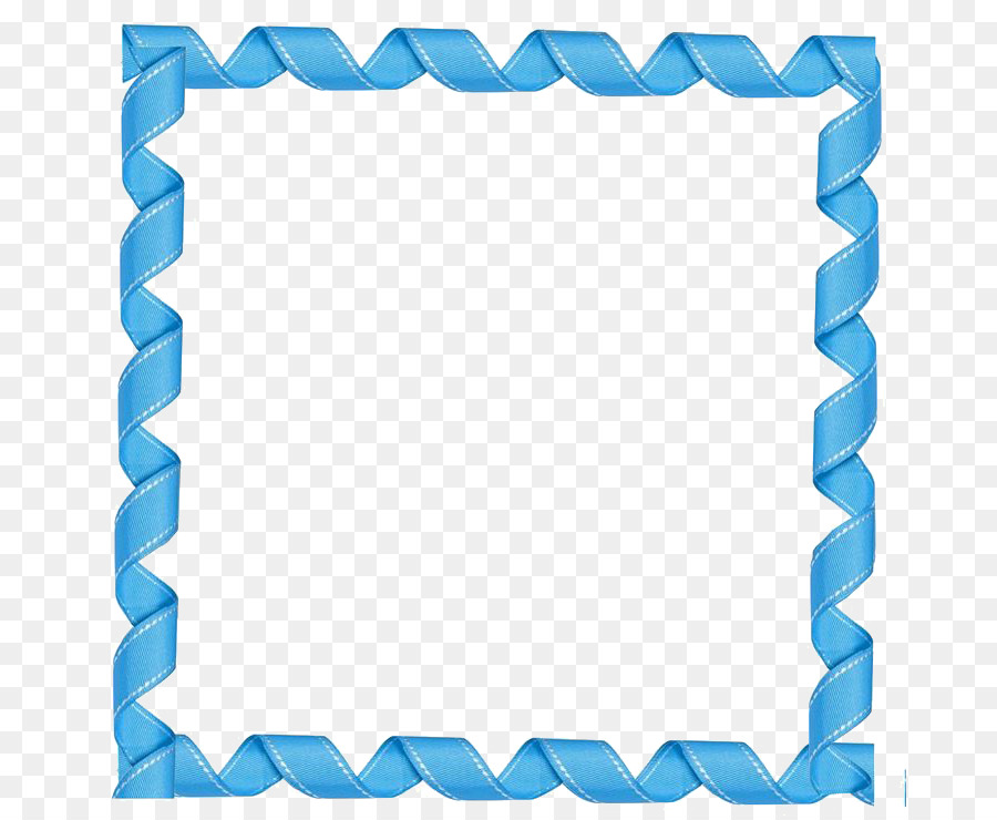 Picture frame Blue Clip art - Blue Border Frame Transparent PNG png download - 736*736 - Free Transparent Picture Frame png Download.