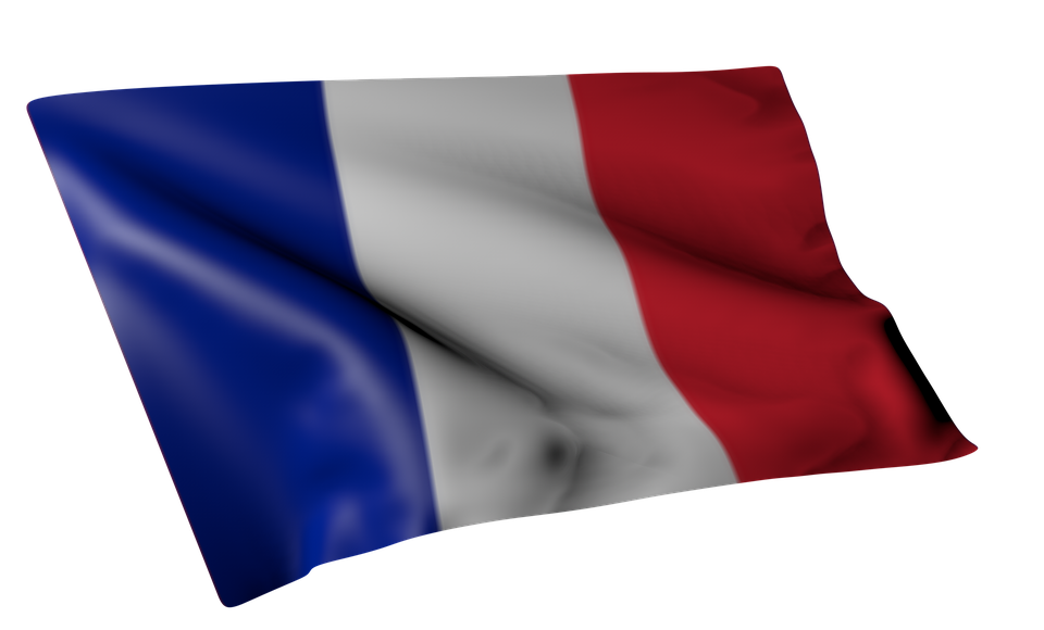 Flag Of France French Clip Art France Png Download 960580 Free