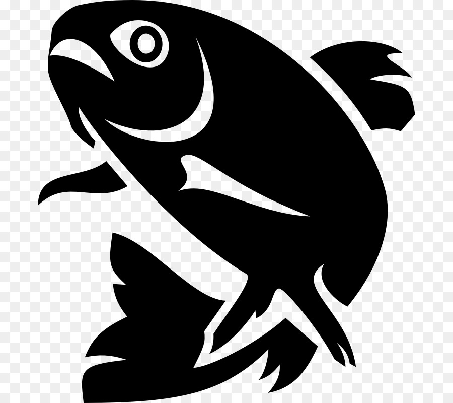 Rainbow trout Clip art - Fish silhoutte png download - 750*800 - Free Transparent Rainbow Trout png Download.