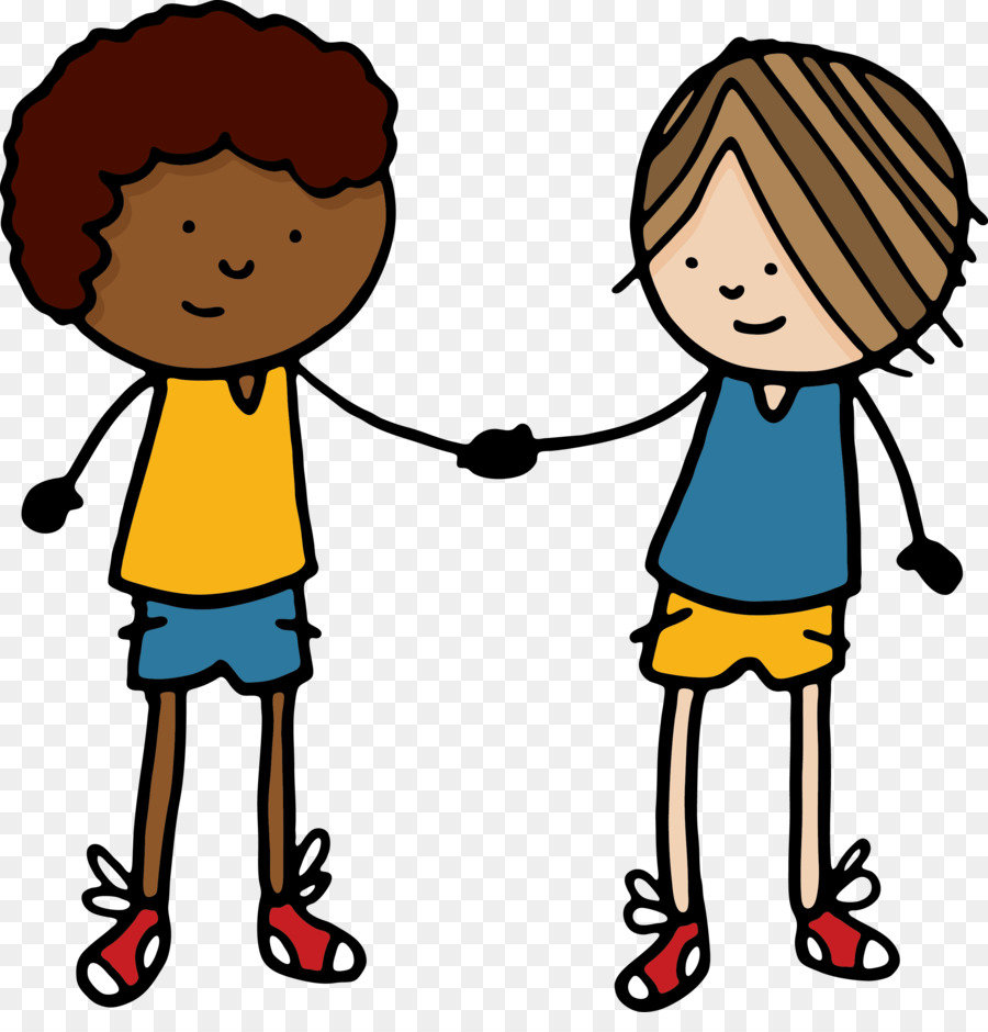 Handshake Cartoon Clip art - friends png download - 2631*2696 - Free Transparent Handshake png Download.