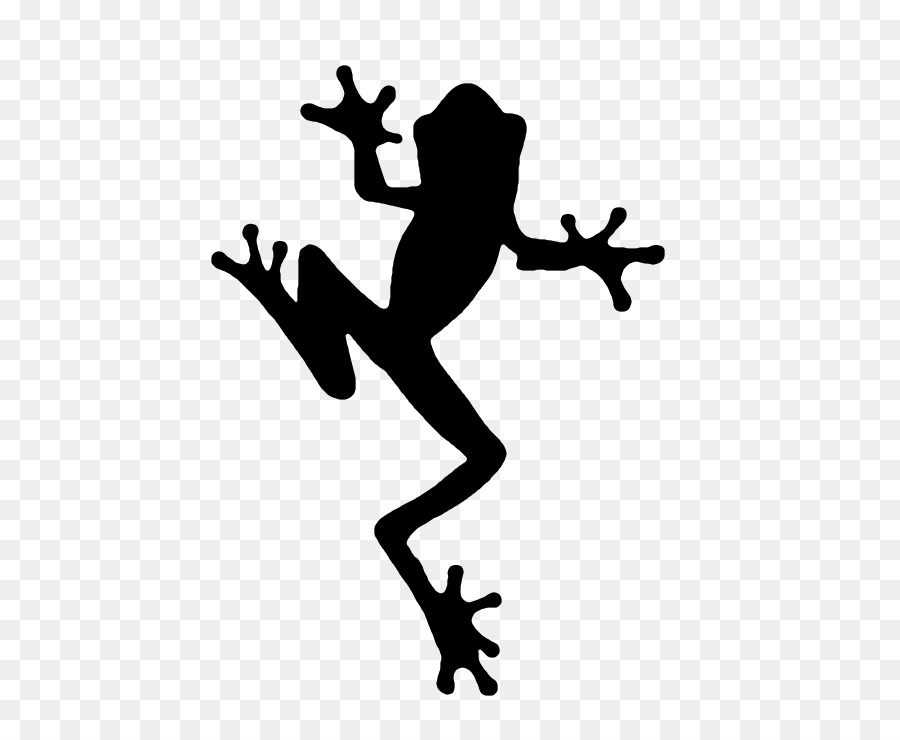 Frog Silhouette Clip art - leaping png download - 557*730 - Free Transparent Frog png Download.