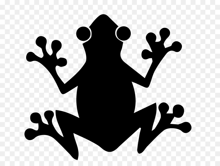 The Tree Frog Silhouette - frog png download - 720*677 - Free Transparent Frog png Download.