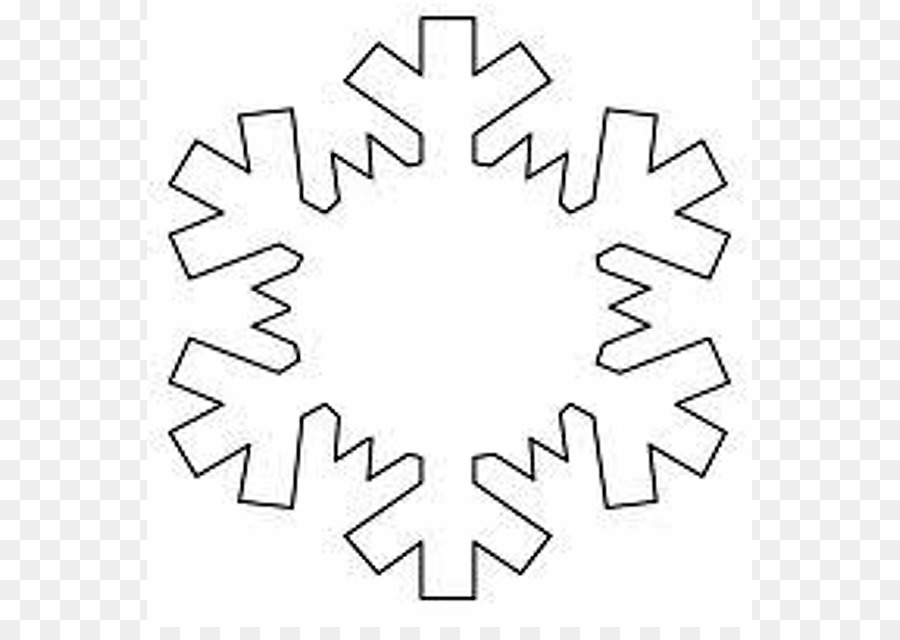 101 Snowflakes Template Shape Pattern - Cliparts Snowflake Patterns png download - 606*627 - Free Transparent Snowflake png Download.