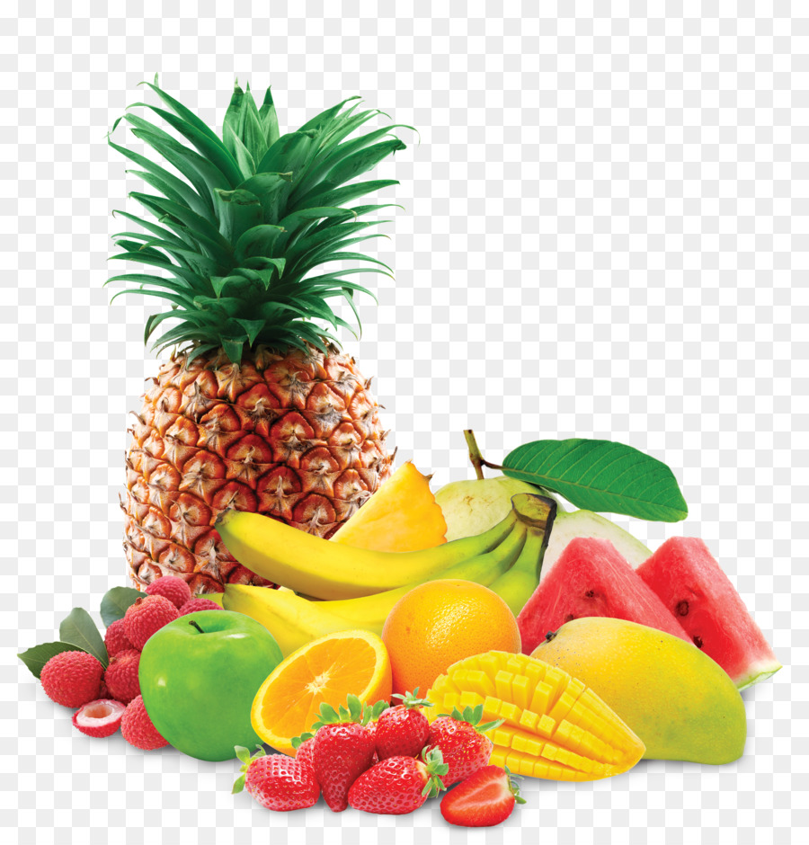 Juice Smoothie Pineapple Organic food Sundae - fruits basket png download - 3508*3661 - Free Transparent Juice png Download.