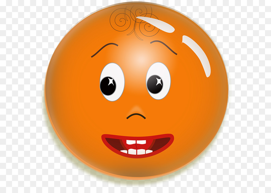 Smiley Orange Face Emoticon - smiley png download - 640*626 - Free Transparent Smiley png Download.