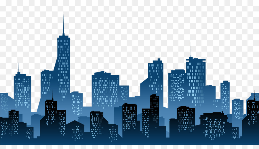 Cities: Skylines Silhouette Clip art - modern city png download - 1920*1080 - Free Transparent Skyline png Download.