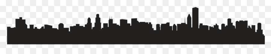 New York City Skyline Silhouette Clip art - Gotham Cliparts png download - 2000*377 - Free Transparent New York City png Download.