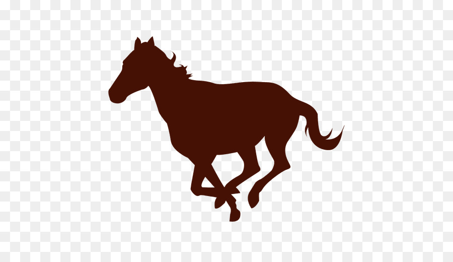 Horse Gallop Silhouette Drawing Donkey - running horse png download - 512*512 - Free Transparent Horse png Download.