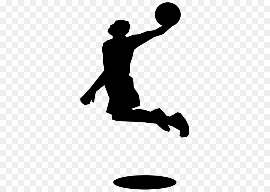 Silhouette Basketball Sport Ball game - Silhouette png download - 640*640 - Free Transparent Silhouette png Download.