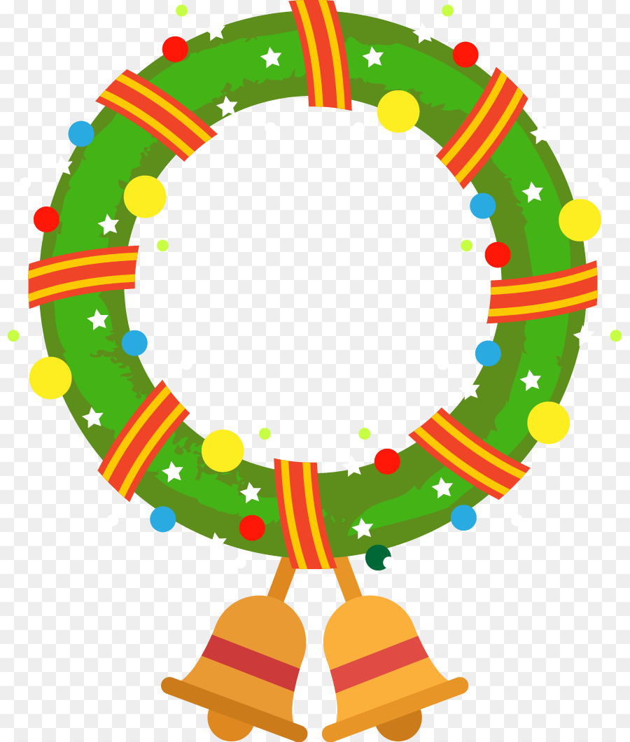 Christmas ornament Garland - Vector Green Christmas wreath png download - 877*1060 - Free Transparent Christmas Ornament png Download.