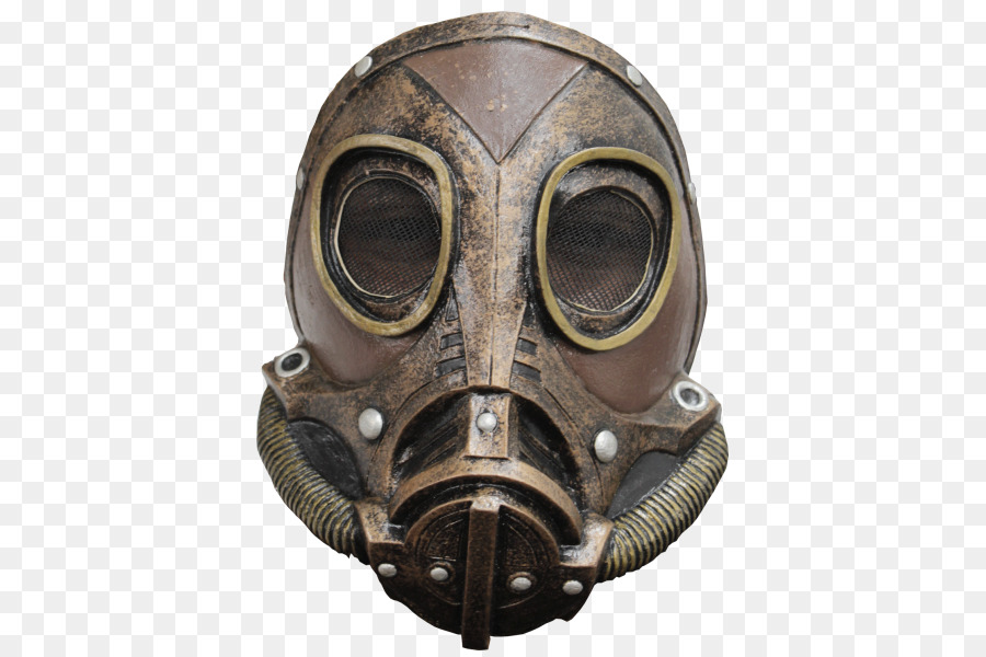 Gas mask Steampunk Costume party - mask png download - 600*600 - Free Transparent Mask png Download.