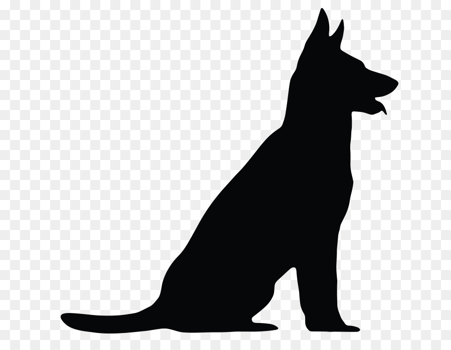 German Shepherd Vector graphics Clip art Silhouette Royalty-free - silhouette png download - 796*694 - Free Transparent German Shepherd png Download.