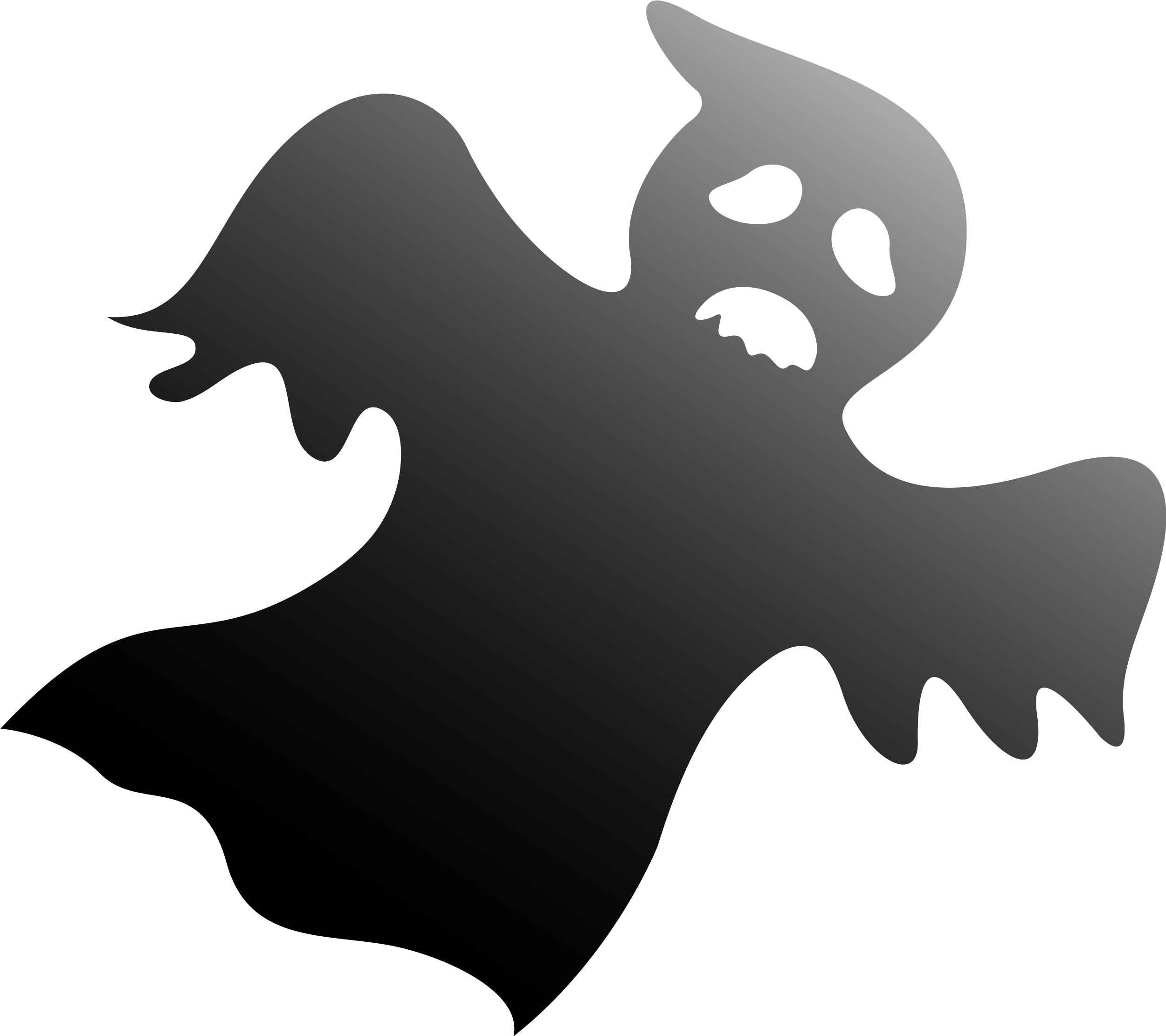 Ghost Black Horror - Black Horror Ghost png download - 2501*2222 - Free Transparent Ghost png