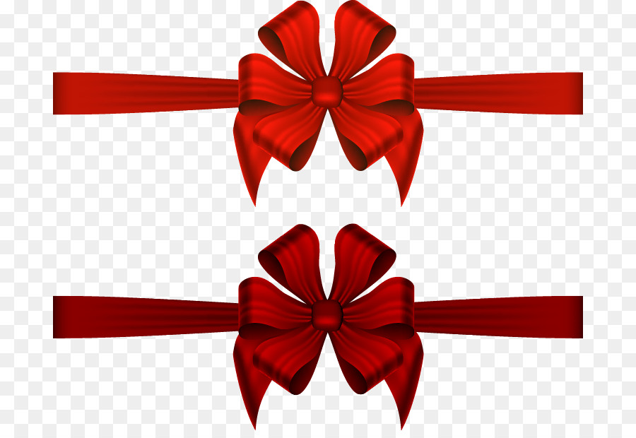 Ribbon Bow and arrow Clip art - Festive gift bow png download - 750*609 - Free Transparent Ribbon png Download.