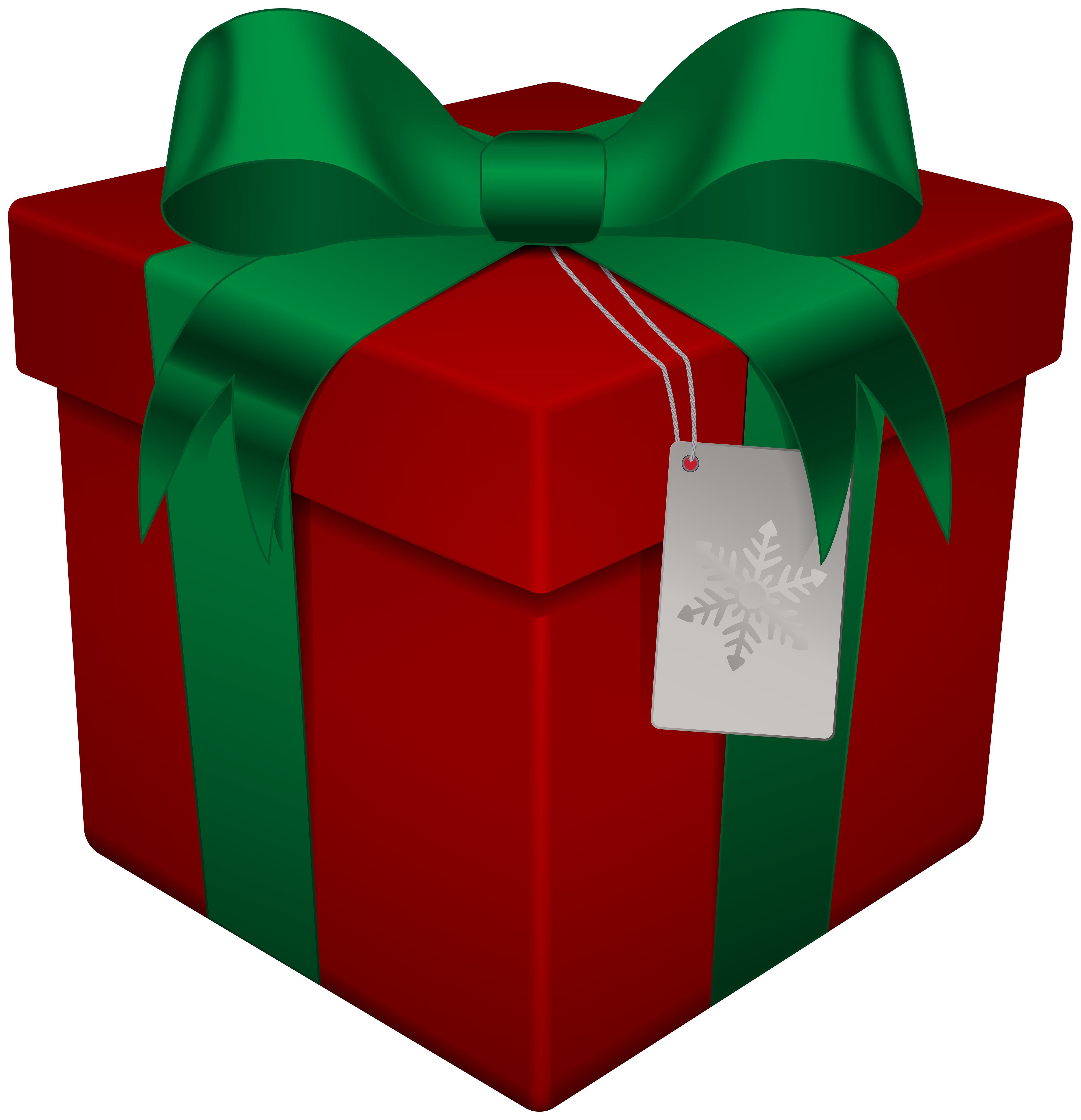 Christmas gift Santa Claus Clip art - Christmas Gift Box Red