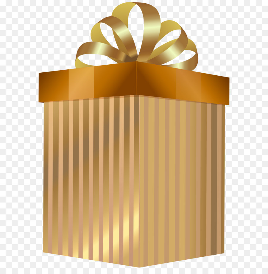 Box Clip art - Gold Gift Box Transparent PNG Clip Art png download - 5751*8000 - Free Transparent Gift png Download.