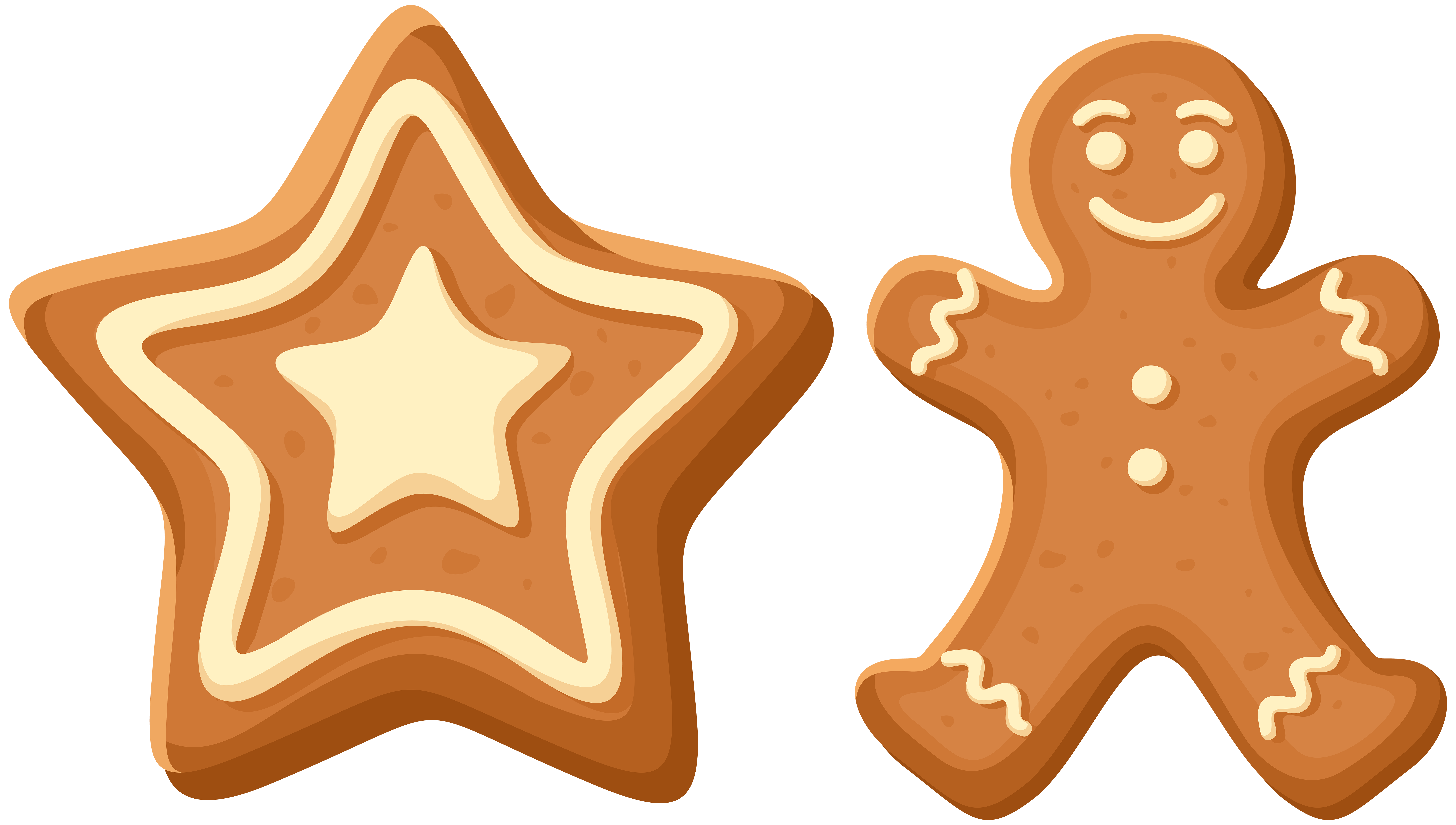 transparent-christmas-cookies-clipart-gingerbread-clipart-cartoon