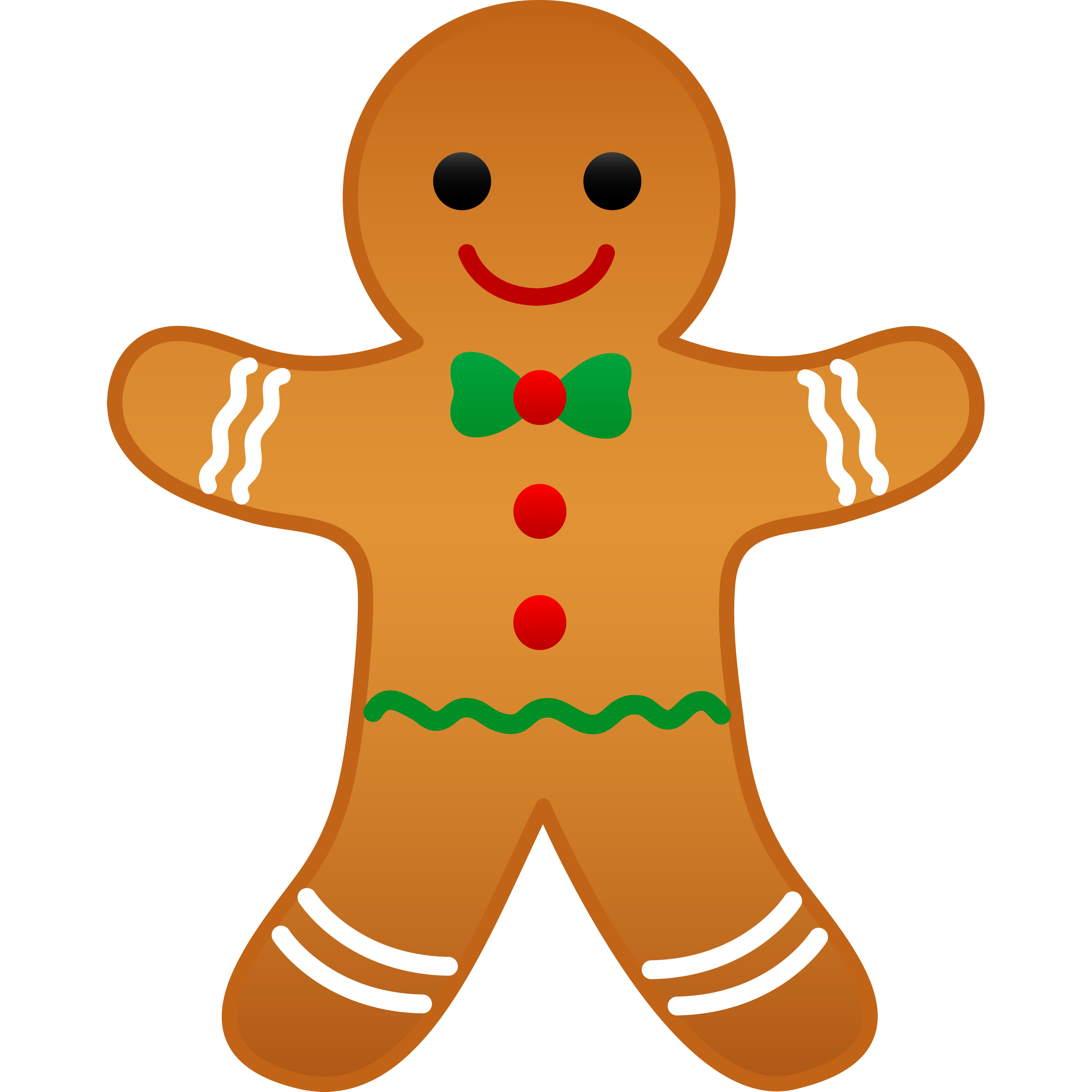 The Gingerbread Man Biscuits Clip Art Gingerbread Man Fortnite Png