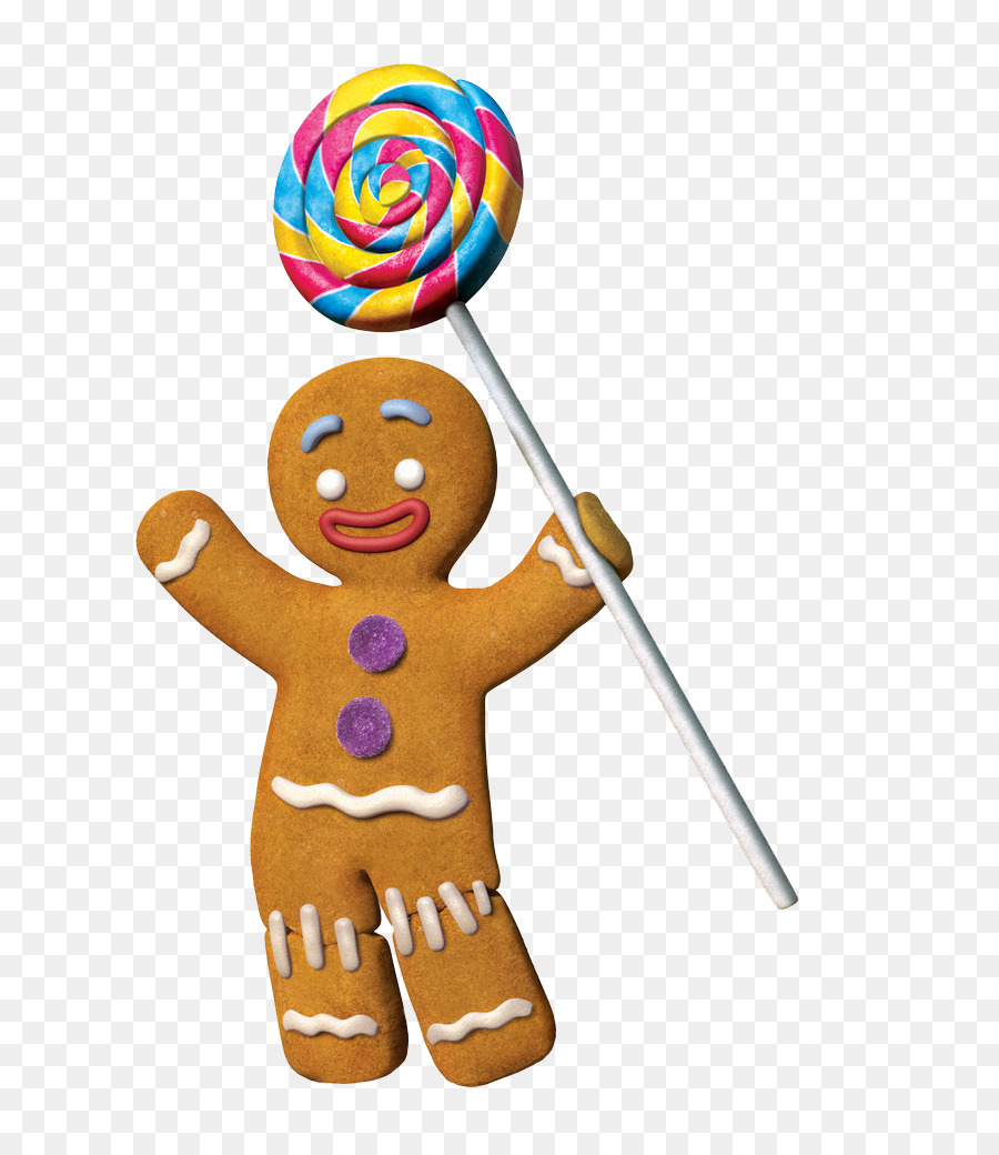 The Gingerbread Man Donkey Shrek The Musical - Gingerbread manpower lift lollipop png download - 750*1024 - Free Transparent Gingerbread Man png Download.