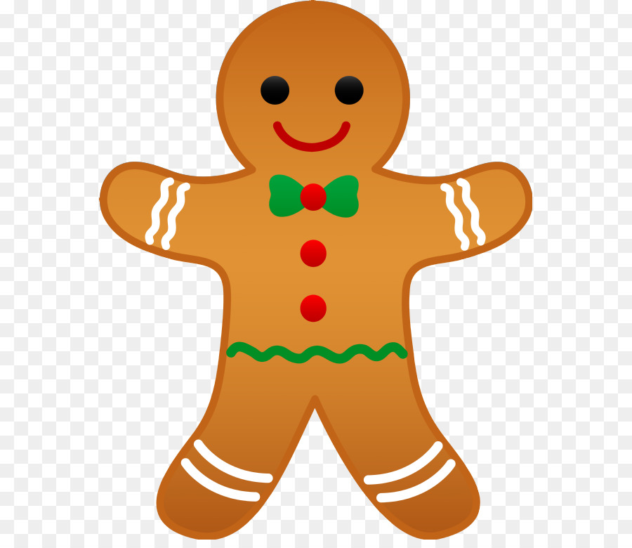 The Gingerbread Man Christmas Clip art - Gingerbread man png download - 617*768 - Free Transparent Gingerbread Man png Download.