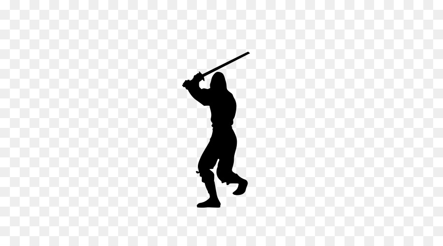 Ninja Silhouette Stock photography Illustration - Spear png download - 500*500 - Free Transparent Martial Arts png Download.