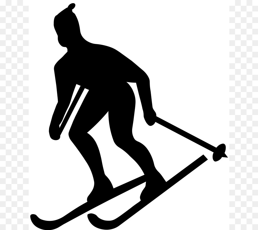 Skiing Silhouette Clip art - Ice Hockey Clipart png download - 700*800 - Free Transparent Skiing png Download.