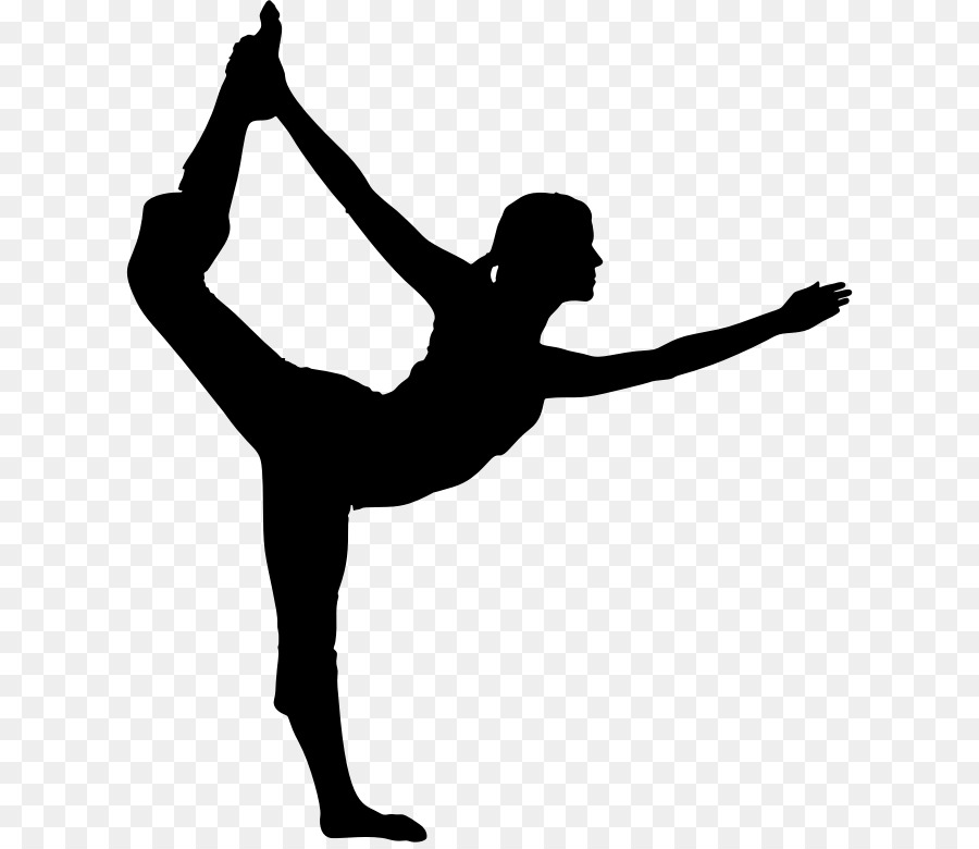 Silhouette Yoga Female - Yoga png download - 668*774 - Free Transparent Silhouette png Download.