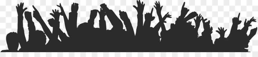 Vector graphics Audience Silhouette Image - hand tour png download - 1536*313 - Free Transparent Audience png Download.