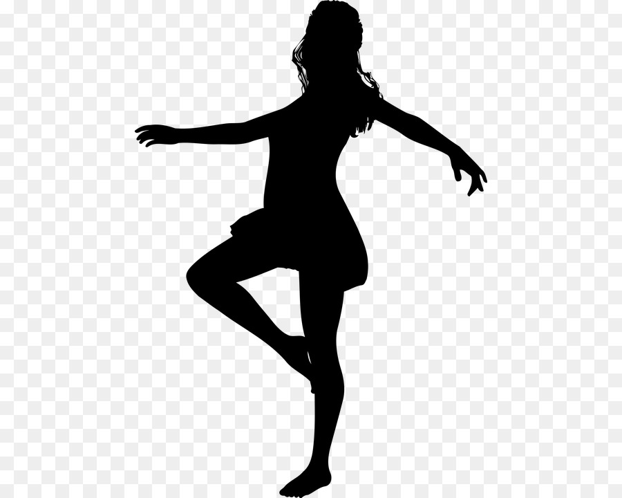 Dance Silhouette Clip art - tap dance png download - 510*720 - Free Transparent  png Download.