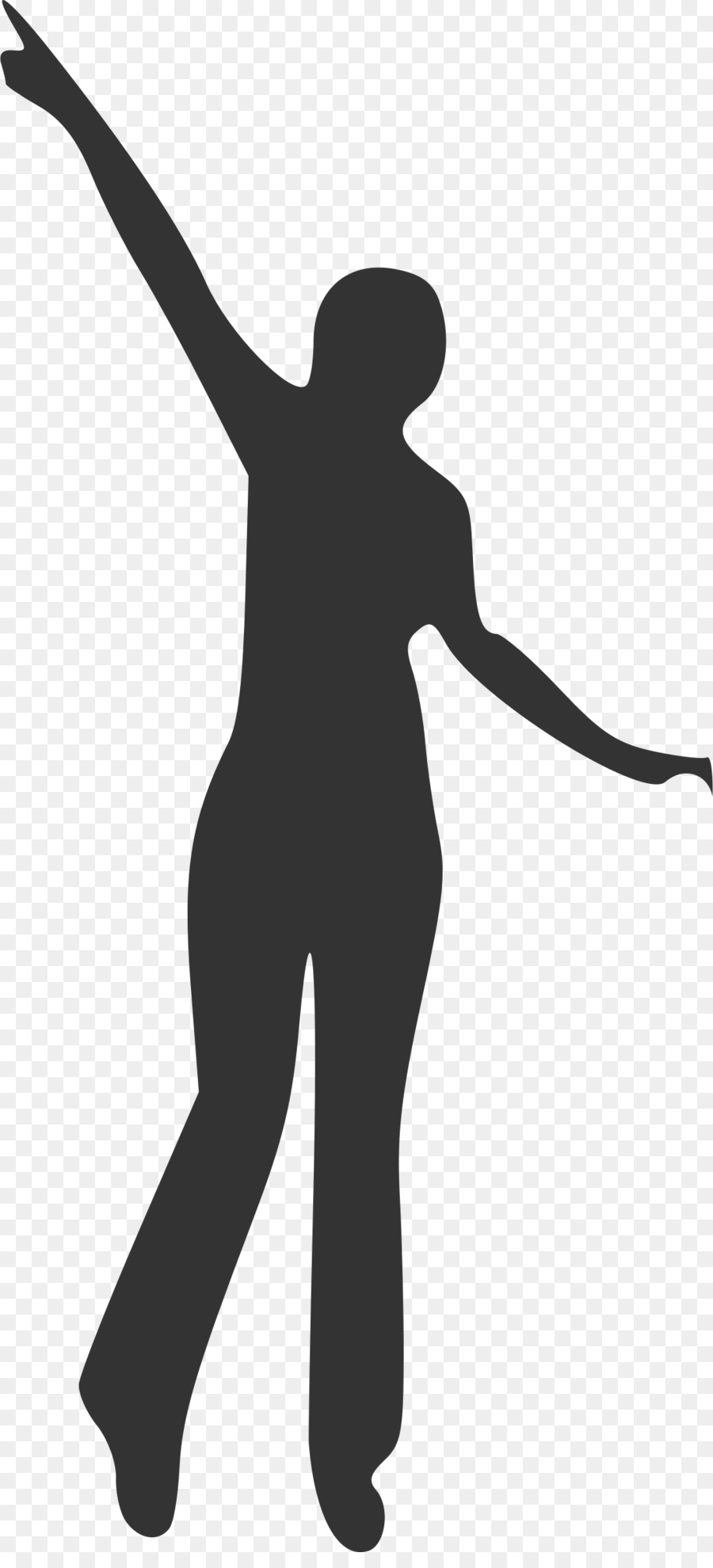Silhouette Drawing Woman Clip art - pointing png download - 1102*2400 - Free Transparent Silhouette png Download.