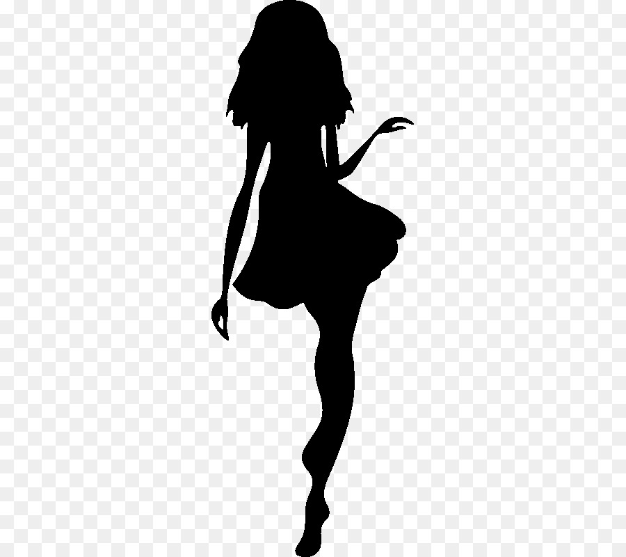 Silhouette Fashion Woman Sticker Drawing - model clipart png download - 800*800 - Free Transparent  png Download.