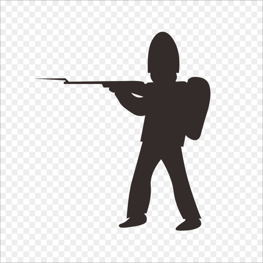 Cartoon Silhouette - Soldiers png download - 1773*1773 - Free Transparent  Cartoon png Download.