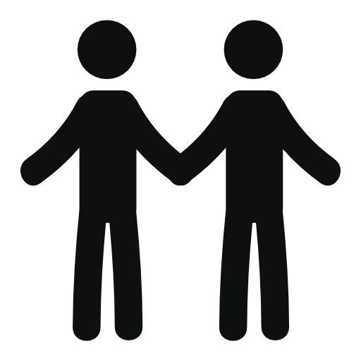 people holding hands clipart
