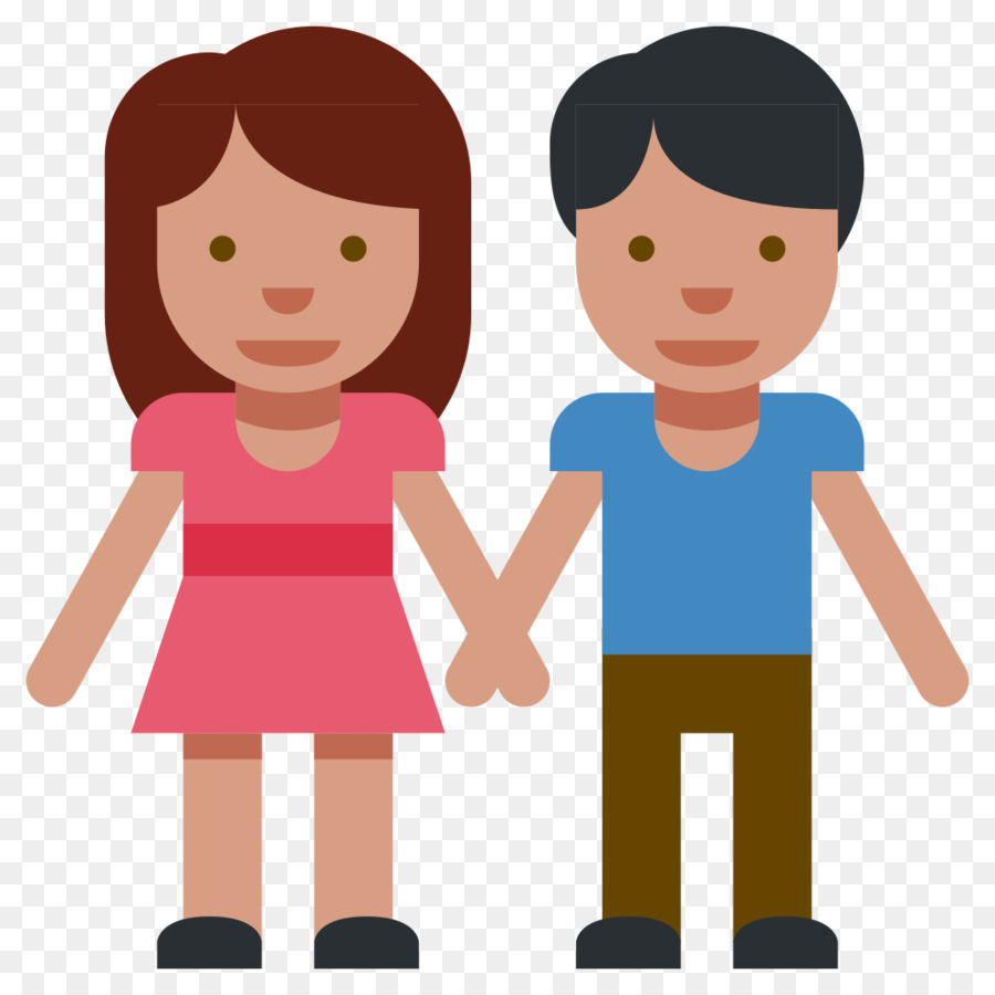 Emoji Holding hands Woman - hand emoji png download - 1024*1024 - Free Transparent  png Download.