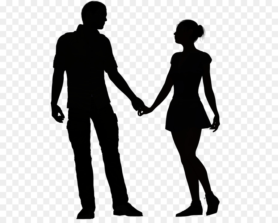Silhouette couple - couple png download - 658*720 - Free Transparent Silhouette png Download.