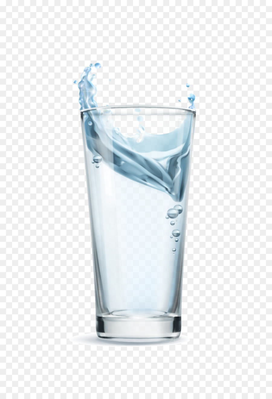 A glass of water Vector material png download - 891*1801 - Free Transparent Water png Download.