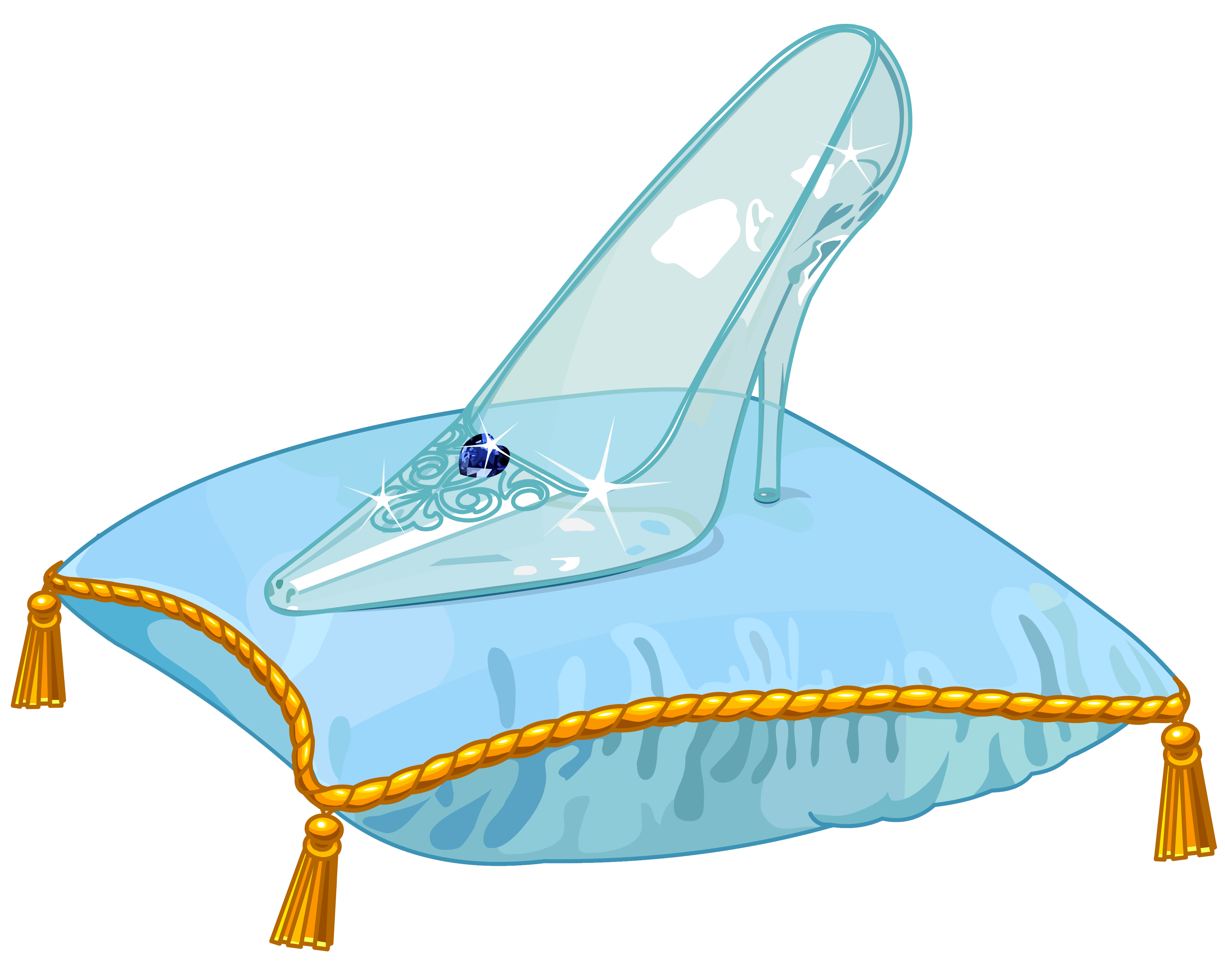 Slipper Cinderella Shoe Clip Art Cinderella Glass Slipper Png Vector Clipart Image Png 
