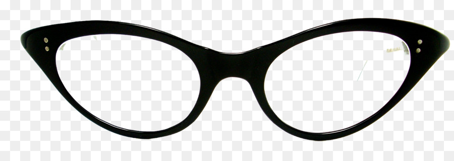 1950s Cat eye glasses Lens Sunglasses - Sunglasses Frames PNG Transparent Images png download - 1600*547 - Free Transparent Glasses png Download.