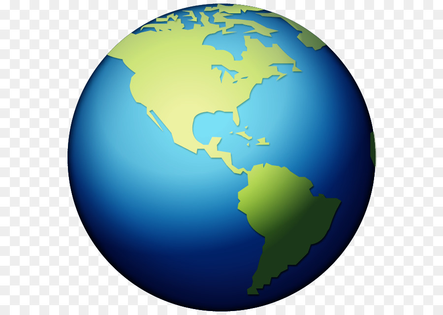 Earth Globe World Emoji Americas - earth globe png download - 640*640 - Free Transparent Earth png Download.